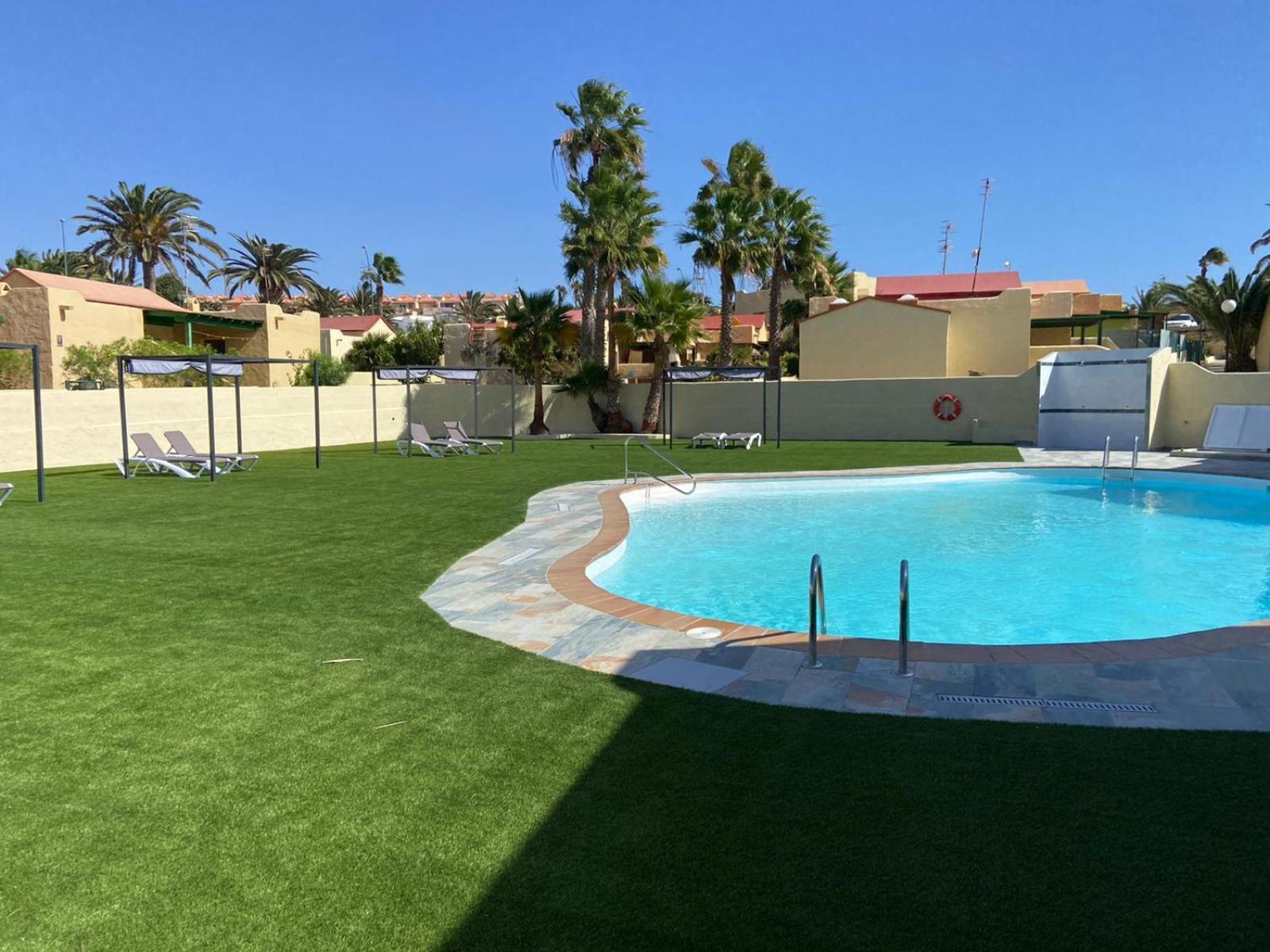 Ferienwohnung Giardino E Terrazza, Accogliente E Funzionale, Wi-Fi, Piscina Condivisa Costa Calma Exterior foto